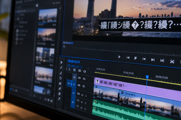 動画編集で文字化けしたときの直し方は？字幕が崩れる原因と確認ポイントをわかりやすく解説